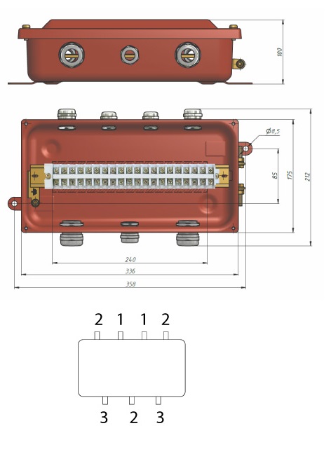 коробка соединительная КС-20