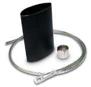 Заземление металлорукава термоусаживаемое КЗМТ