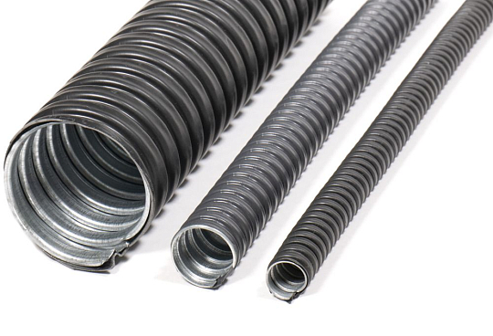 Металлорукав в ПВХ изоляции Р3-ЦП нг 50 (15 м/уп.) ГОФРОМАТИК