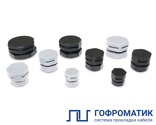 Клапан дышащий КД-ПС-М16х1,5 IP67 серый ГОФРОМАТИК