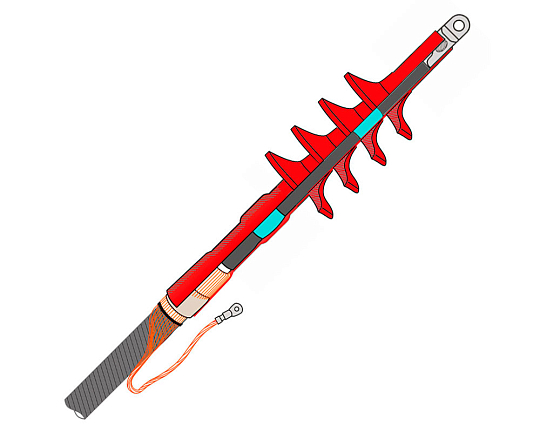 Муфта ПКНТ(н)-О-35-400 (комплект на 3 фазы, с наконечником НС400)