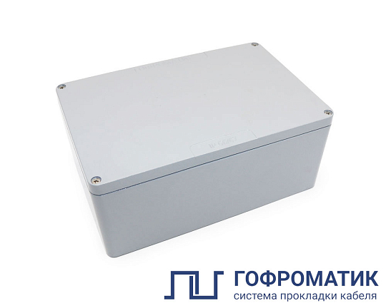 Коробка ответвительная алюминиевая 240х160х100 IP66/IP67 ГОФРОМАТИК