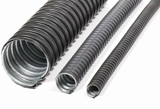 Металлорукав в ПВХ изоляции Р3-ЦП нг LS 50 (15 м/уп.) ГОФРОМАТИК