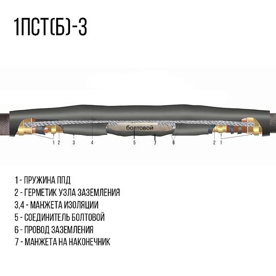 Муфта 1ПСТ(б)-3 (240) нг-LS ЗЭТАРУС