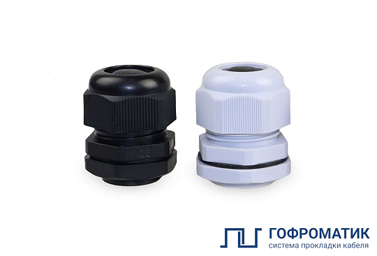 Сальник PG 42 пластик (32-38мм) IP68 черный ГОФРОМАТИК