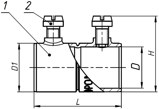 Муфты соединительные ТТ IP40