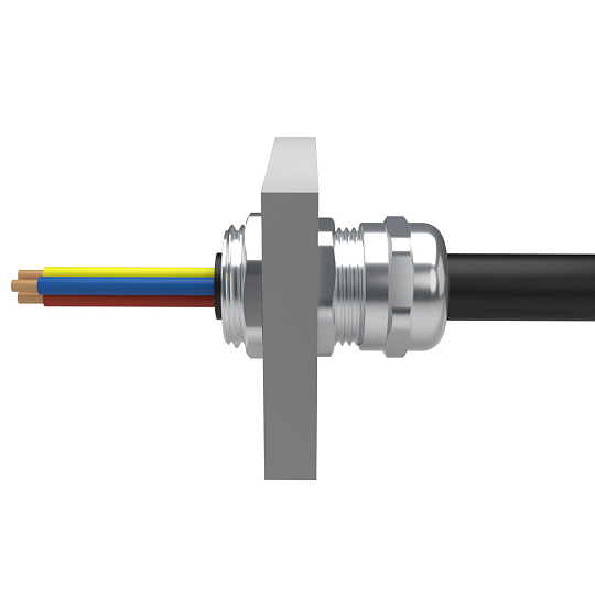 Кабельный ввод ВК-ЛР-М50-38-L15 IP66/IP67/IP68 ГОФРОМАТИК