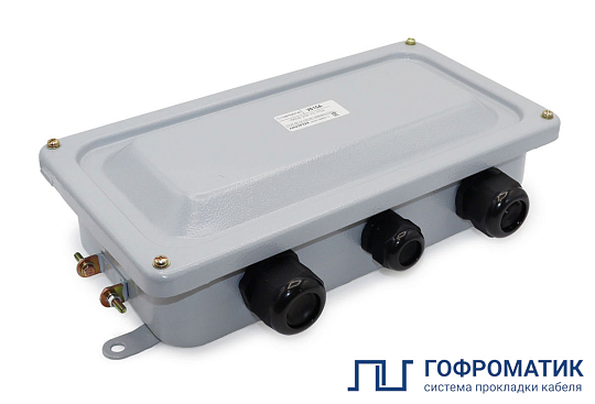 Коробка соединительная КС-20 У2 IP54 пластиковый ввод ГОФРОМАТИК