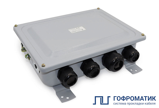 Коробка соединительная КС-30 У2 IP54 пластиковый ввод ГОФРОМАТИК
